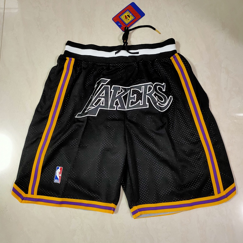 Lakers Pocket Shorts Embroidery