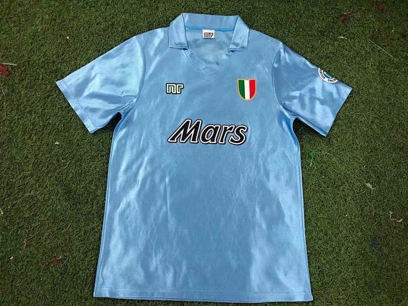 90-91 Napoli Home Retro Jerseys