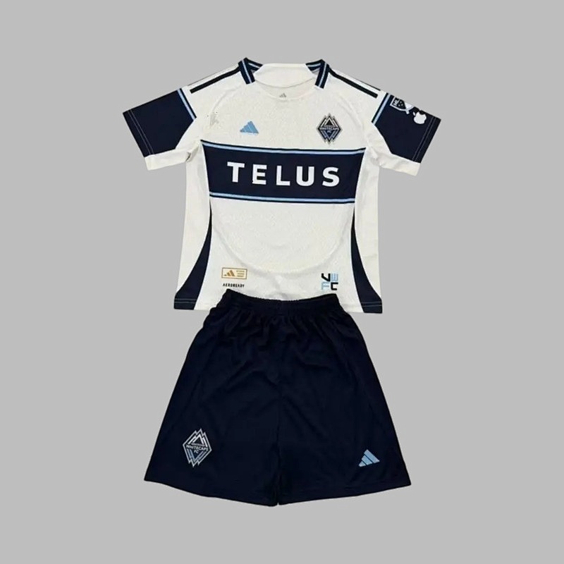 25-26 Vancouver Whitecaps Home Kids Jerseys