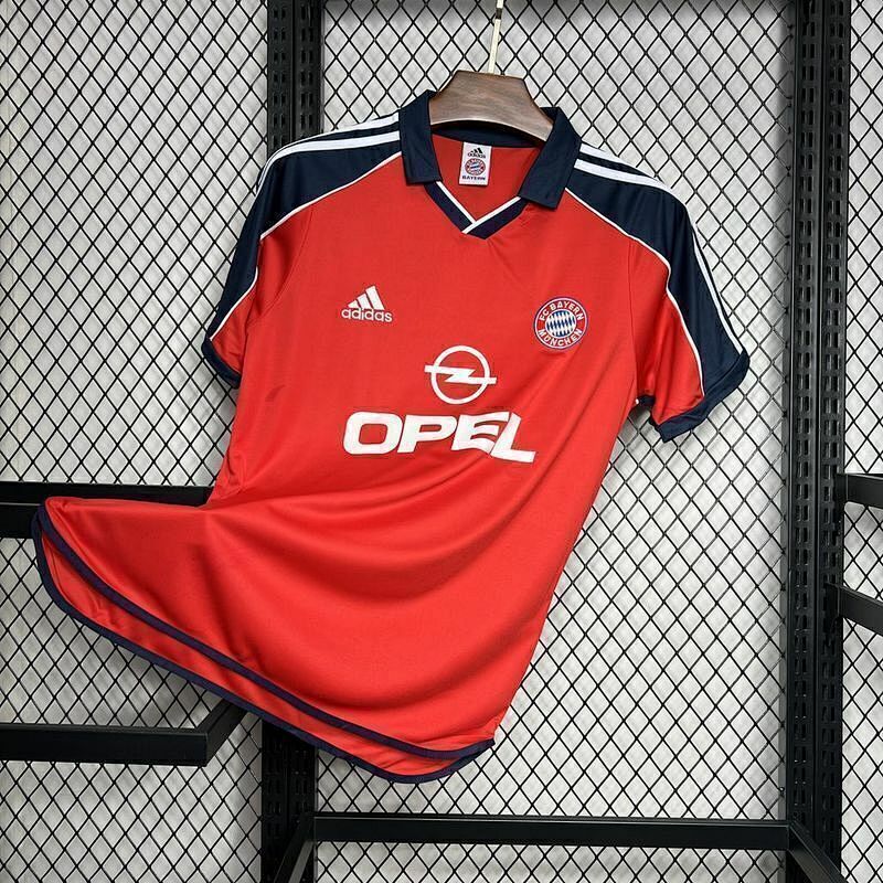 2001 Bayern Home Retro Jerseys