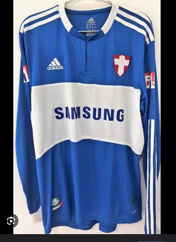 2009 Palmeiras Retro Long Sleeve Jerseys