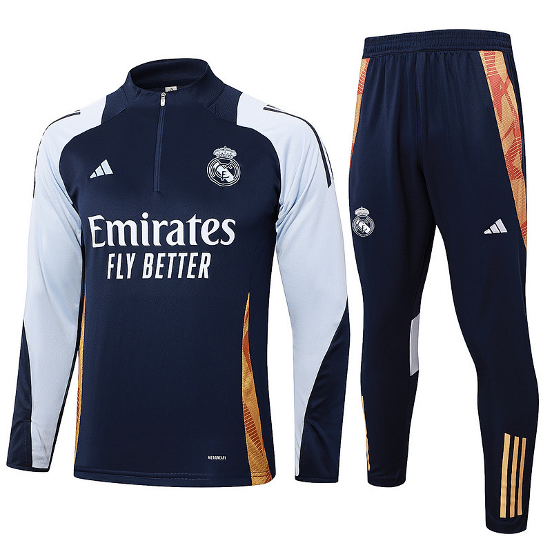 24-25 Real Madrid Long Sleeve Training Suit