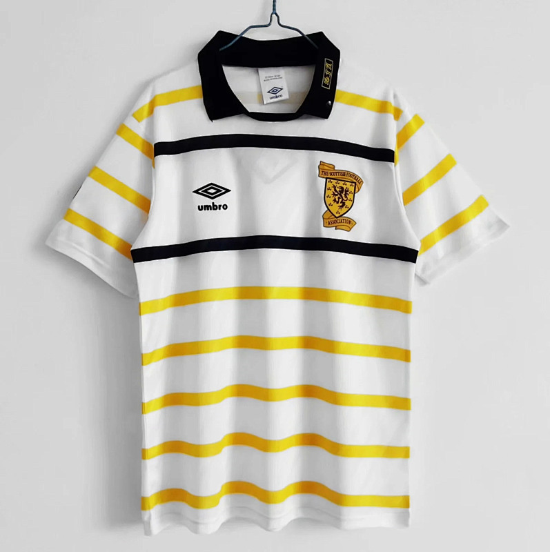 88-91 Scotland Away Retro Jerseys