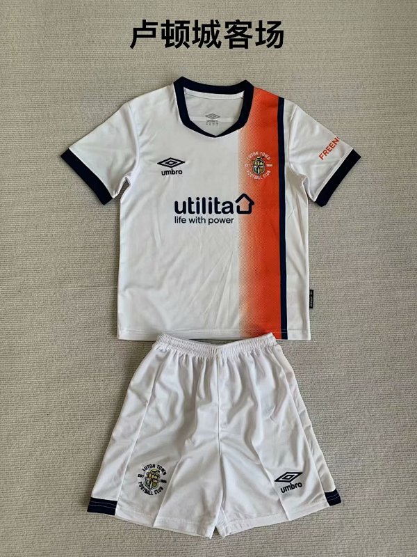 23-24 Luton Away Kids Jerseys