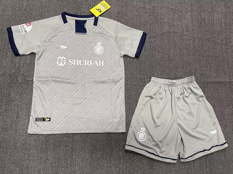 23-24 Al Nassr Third Kids Jerseys