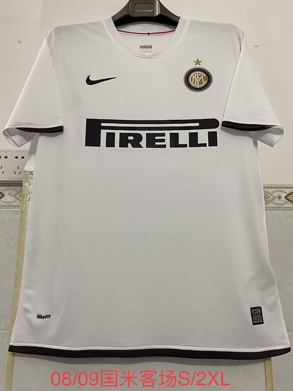 2008-09 Inter Milan Away Retro Jerseys