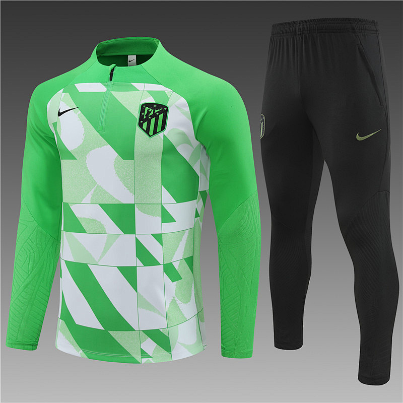 23-24 Atletico Madrid Long Sleeve Training Suit