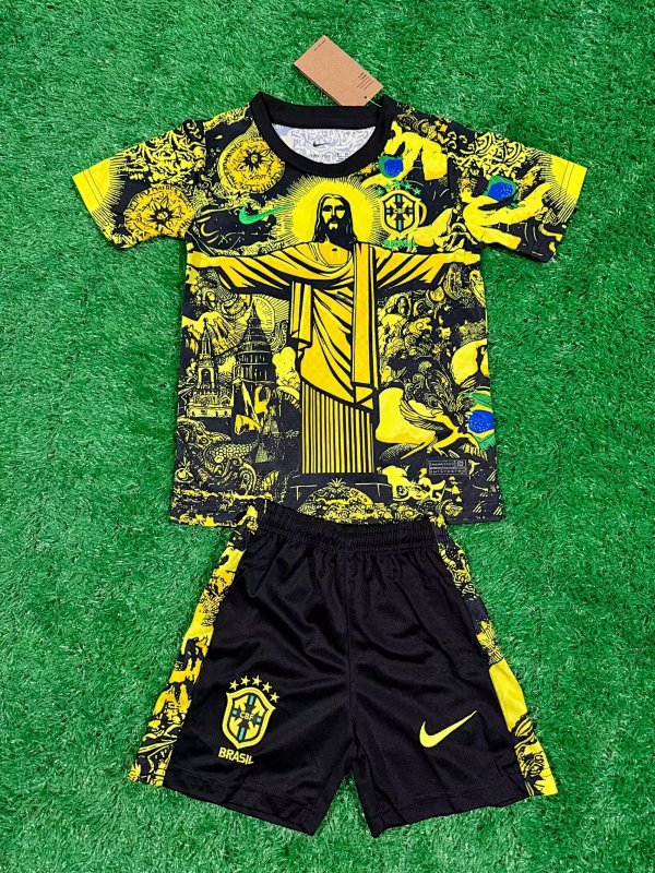 2024 Brazil Special Kids Jerseys