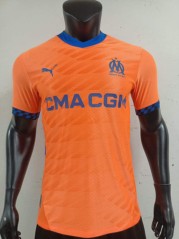 24-25 Marseille Third Player Version Jerseys