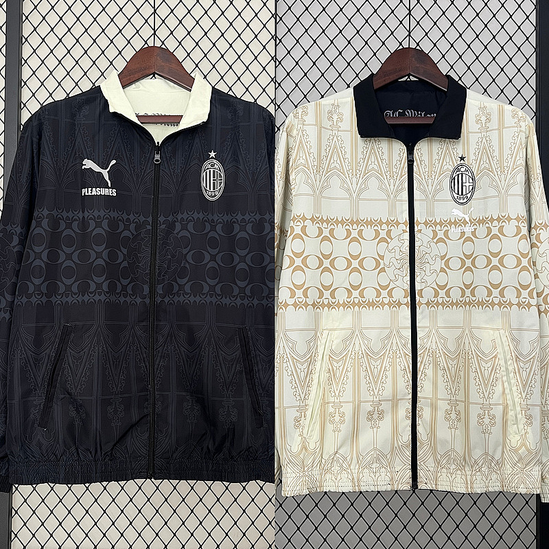 24-25 AC Milan Both Windbreaker Jackets