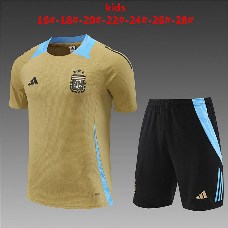 2024 Argentina Kids Training Jerseys