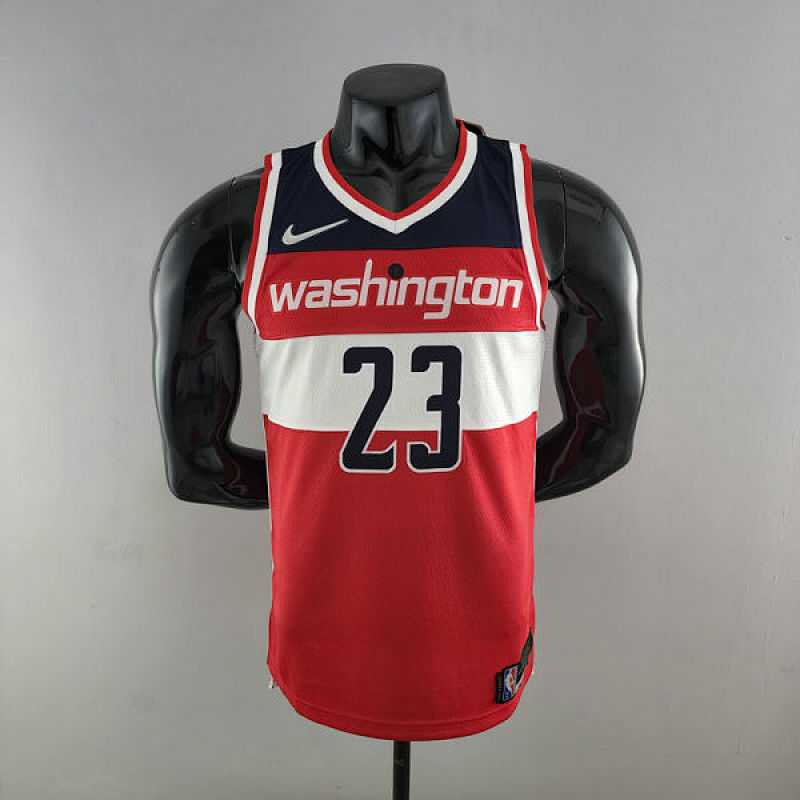 75th Anniversary JORDAN #23 Wizards Red, White and Blue NBA Jersey S-XXL