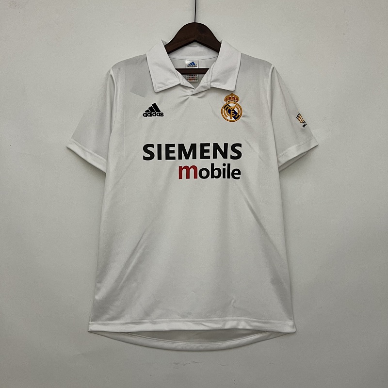 2002-03 Real Madrid Home Retro Jerseys