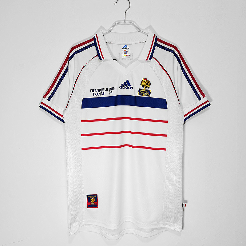 1998 France Away Retro Jerseys