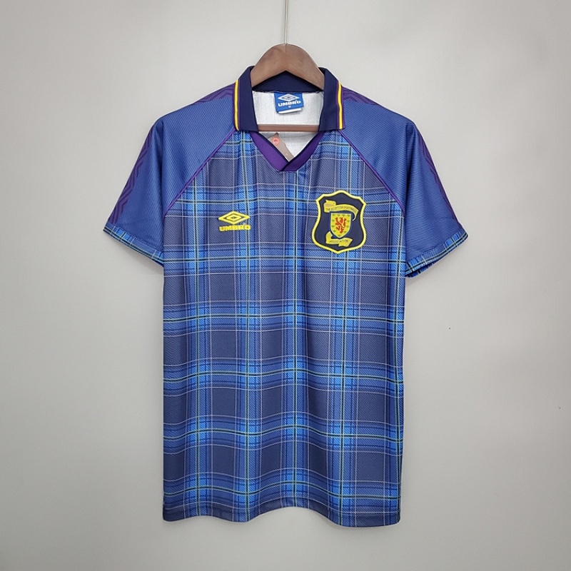 94-96 Scotland Home Retro Jerseys