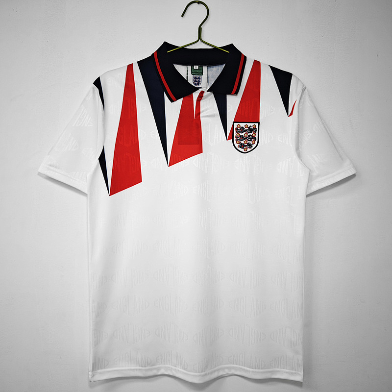 1990 England Home Retro Jerseys