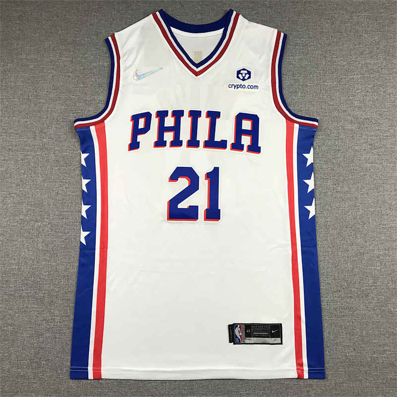 76ers #21 Embroidery
