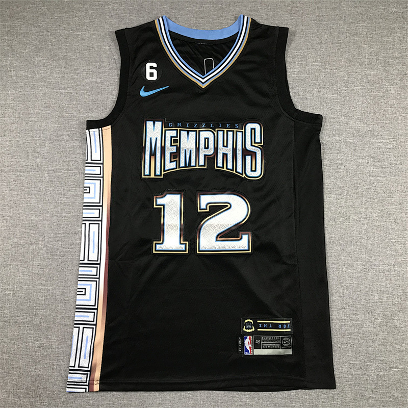 2023 Grizzlies #12 Embroidery