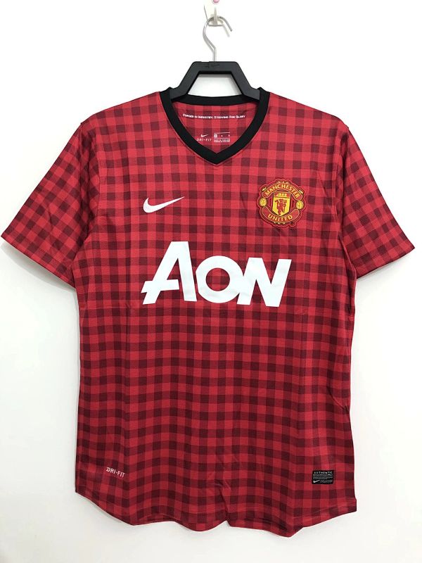 12-13 M-anchester U-nited Home Retro Jerseys