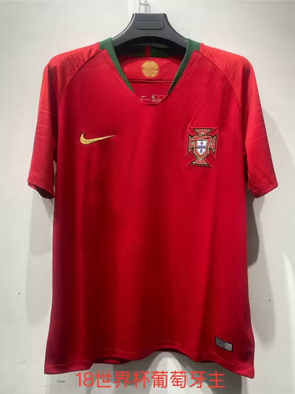 2018 Portugal Home Retro Jerseys