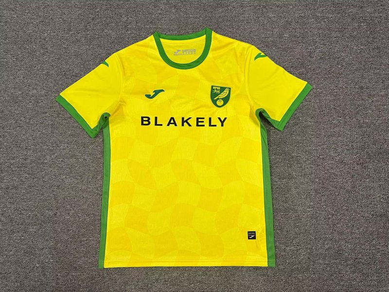 24-25 Norwich City Home Jerseys