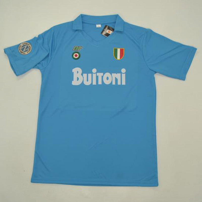 87-88 Napoli Home retro jersey