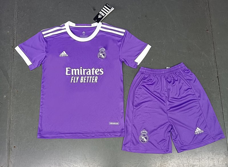 16-17 Real Madrid Away Retro Kids Jerseys