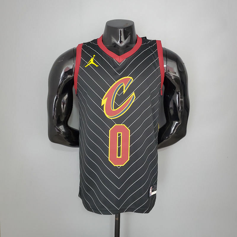 2021 LOVE#0 Cavaliers JORDAN Theme Limited Edition Black NBA Jersey S-XXL