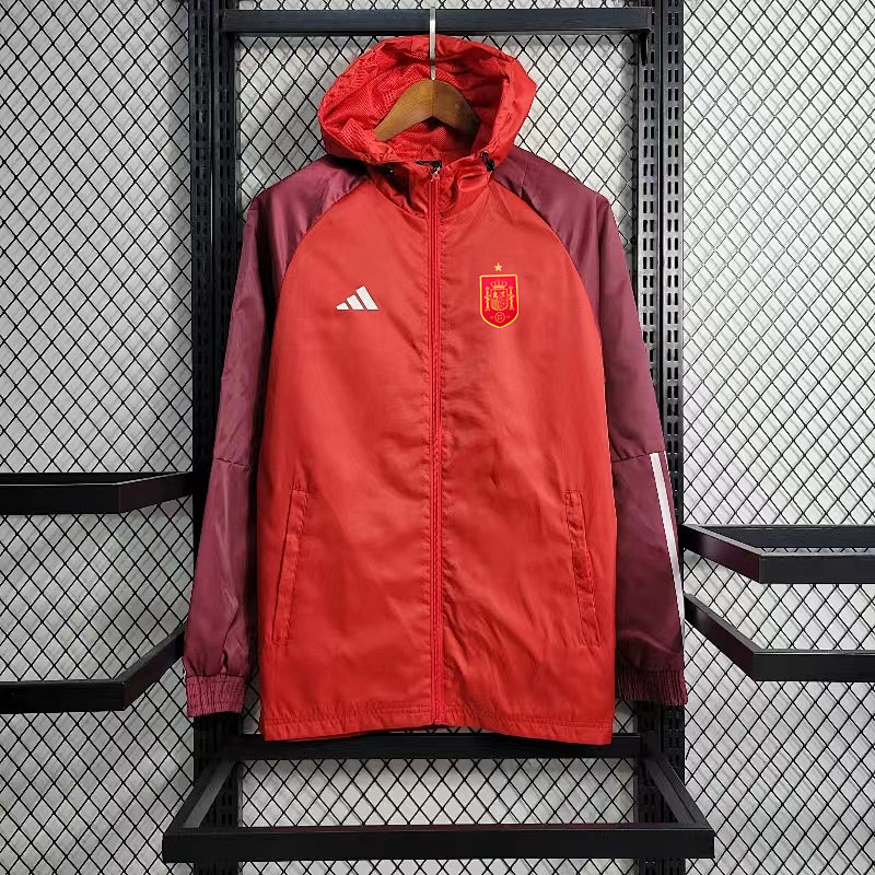 2023 Spain Windbreaker Hoodies Jackets