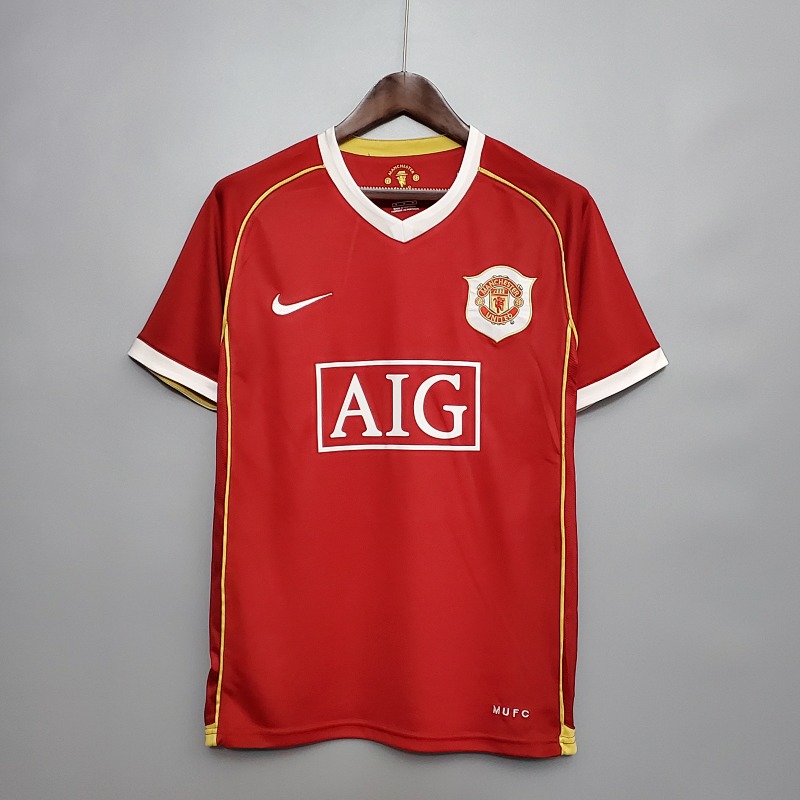2006-07 M-anchester U-nited Home Retro Jerseys