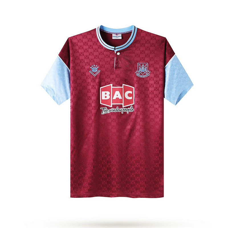 1989-90 West Ham United Home Retro Jerseys