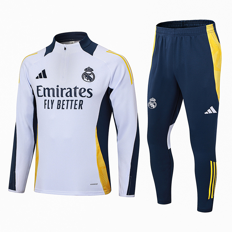 24-25 Real Madrid Long Sleeve Training Suit