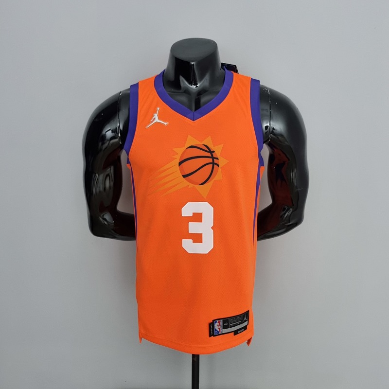 75th Anniversary PAUL#3 Phoenix Suns Jordan Theme Orange NBA Jersey S-XXL