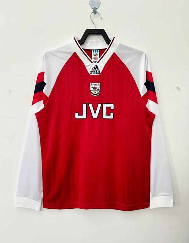92-94 Arsenal Home Retro Long Sleeve Jerseys