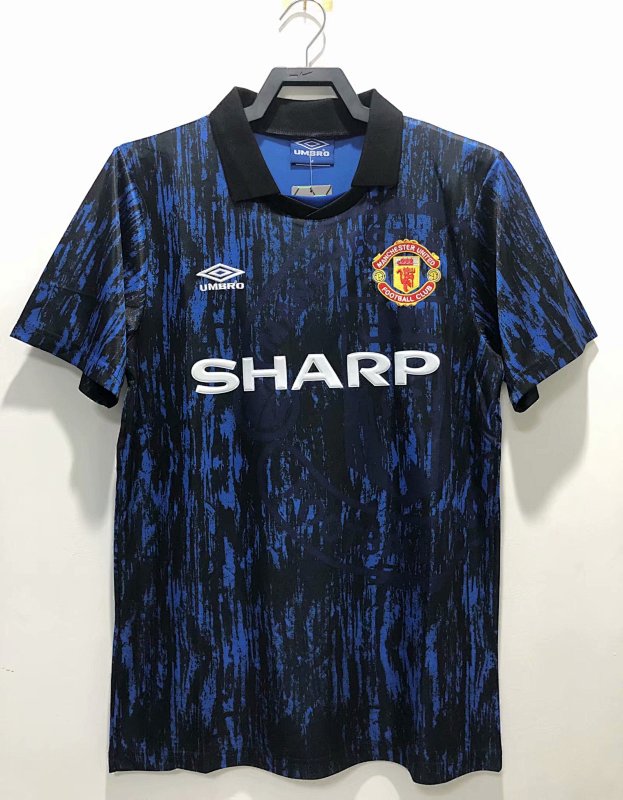 1993 M-anchester U-nited Away Retro Jerseys