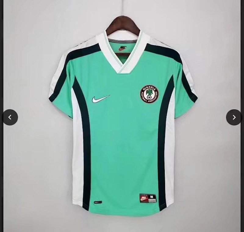 1998 Nigeria Home Retro Jerseys