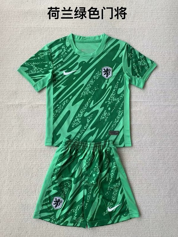 2024 Netherland Goalkeeper Adults And Kids Jerseys