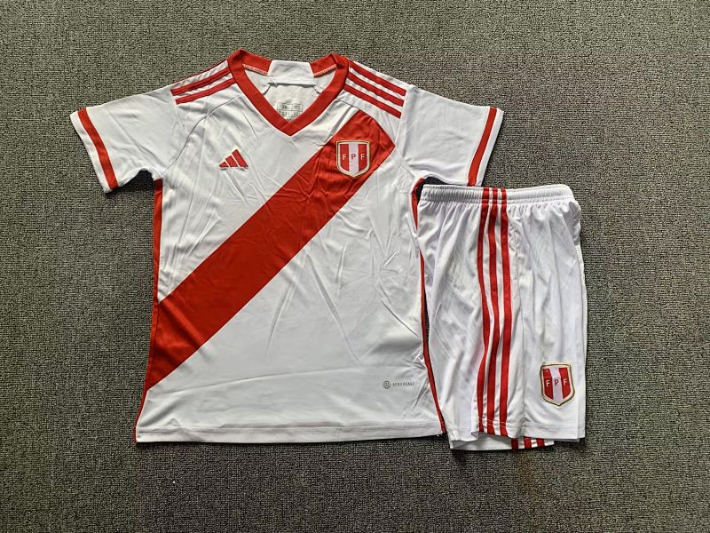 23-24 Peru Home Kids Jerseys