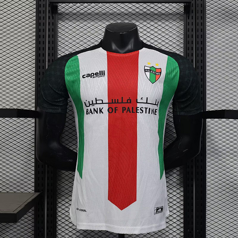 25-26 Palestine Home Player Version Jerseys