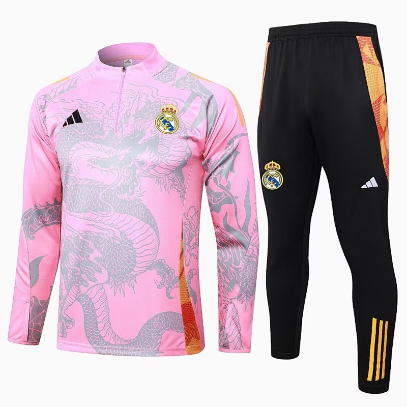 24-25 Real Madrid Long Sleeve Training Suit