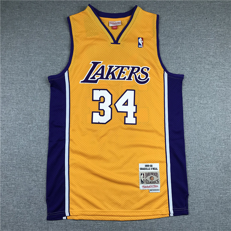 Lakers #34 Embroidery