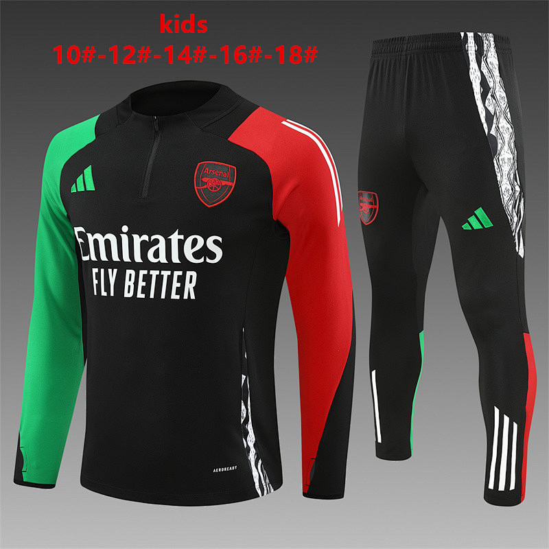 24-25 Arsenal Kids Long Sleeve Training Suit