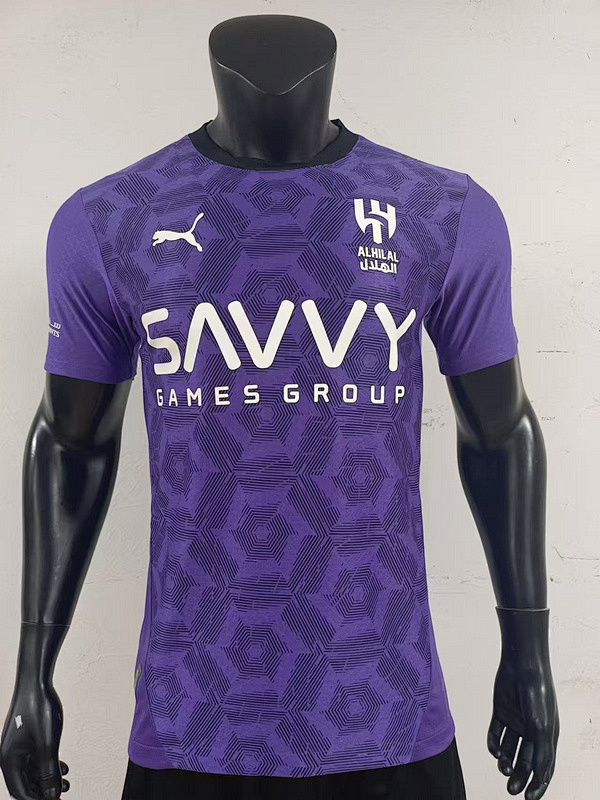 24-25 Al-Hilal Saudi Third Player Version Jerseys