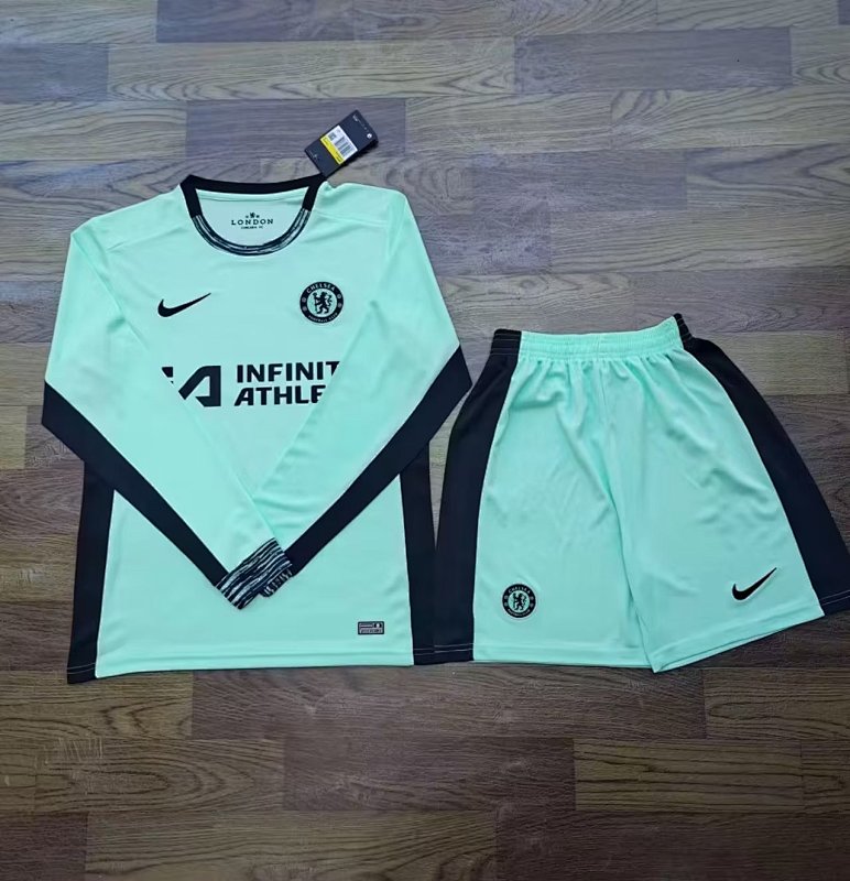 23-24 Chelsea Third Long Sleeve Jerseys