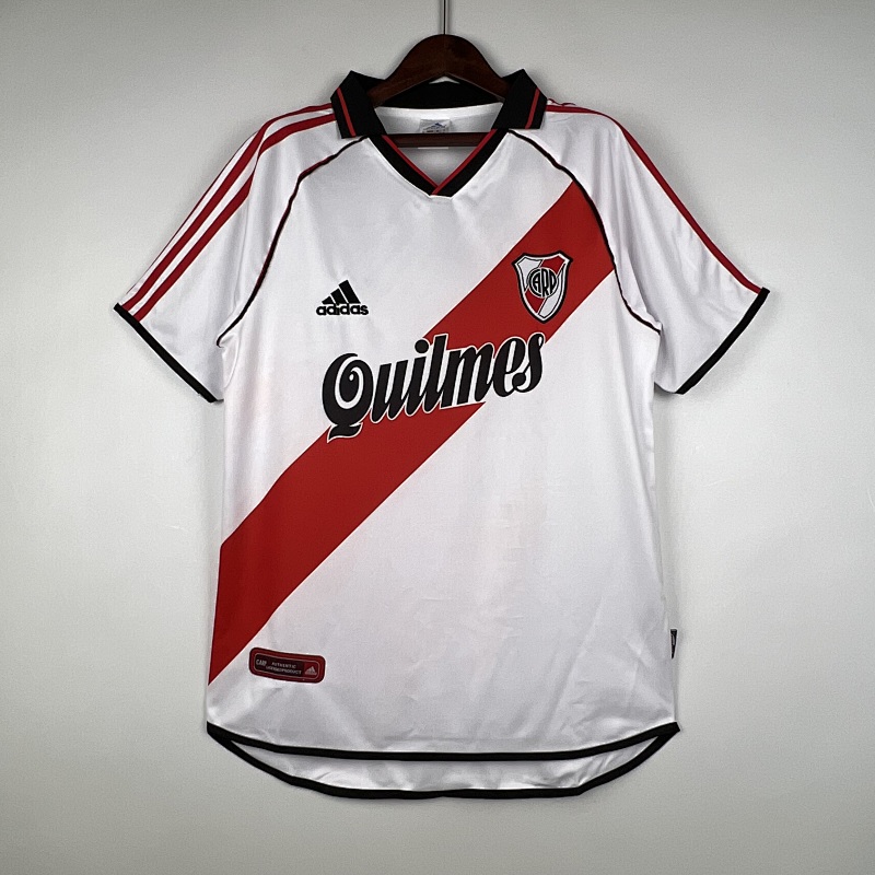 00-01 River Plate Home Retro Jerseys