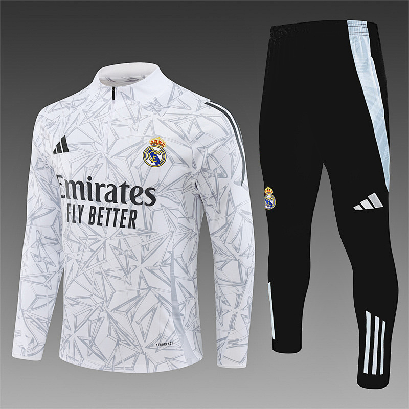 24-25 Real Madrid Long Sleeve tracksuit