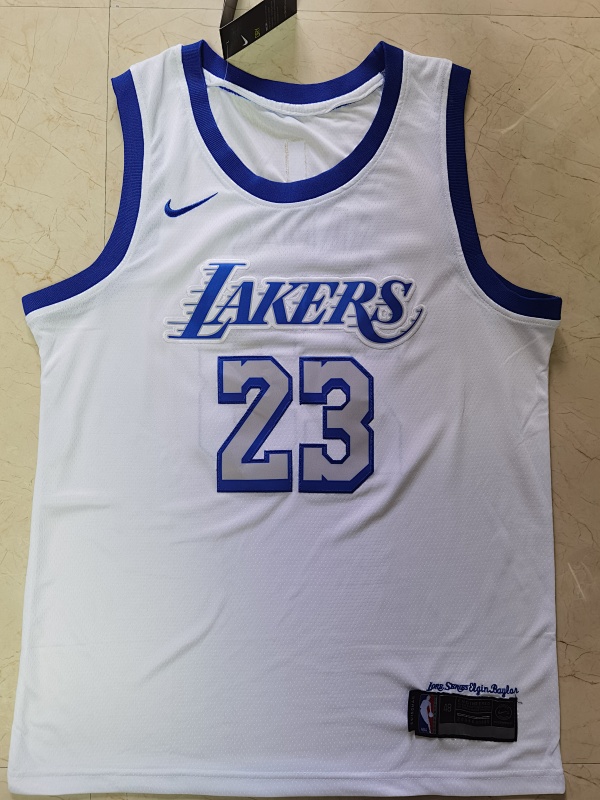 21 Lakers #23 City Edition Embroidery