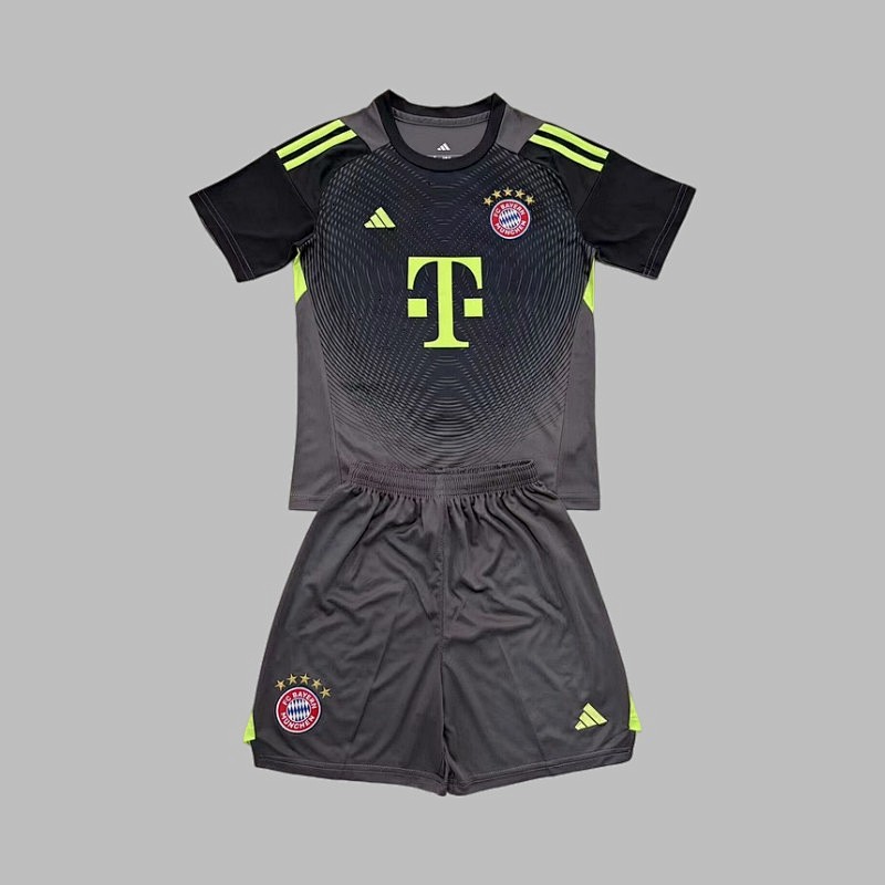 25-26 Bayern Goalkeeper Kids Jerseys