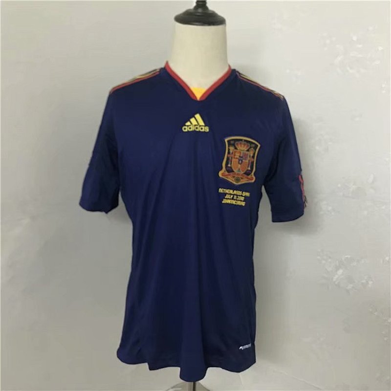2010 Spain Away Retro Jersey
