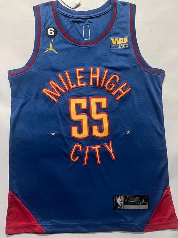 2023 Nuggets #55 Embroidery